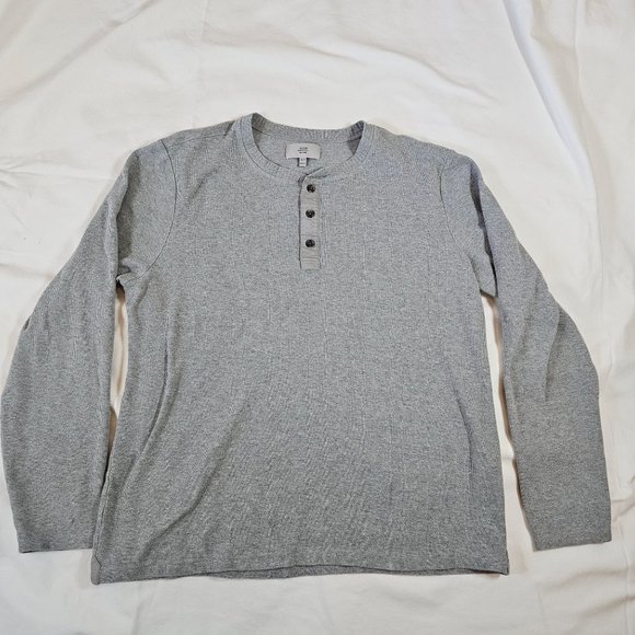 Jack Spade Gray heavy weight long sleeved shirt, size‎ XL - Picture 1 of 4